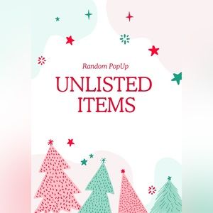 Unlisted items